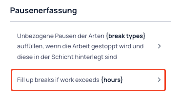 Pausenregel