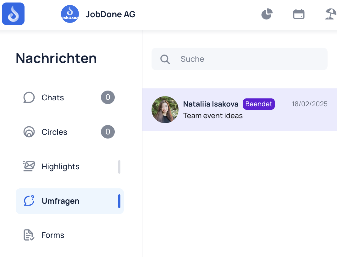 Surveys and Forms in Messenger