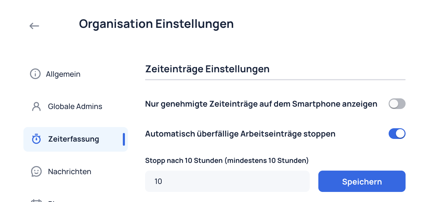 Auto Stop Work
